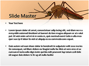 Female Mosquito Free Ppt Template Slide2