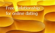 Free Relationship for online dating PowerPoint Presentation