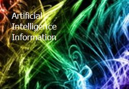 Artificial Intelligence Information Powerpoint Presentation