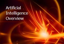 Artificial Intelligence Overview Powerpoint Presentation