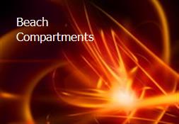 Beach Compartments Powerpoint Presentation