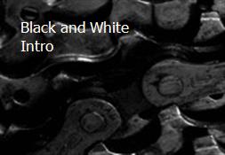 Black and White Intro Powerpoint Presentation