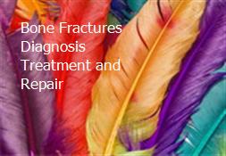 Bone Fractures Diagnosis Treatment and Repair Powerpoint Presentation