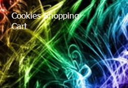 Cookies Shopping Cart Powerpoint Presentation