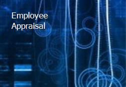 Employee Appraisal Powerpoint Presentation
