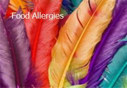 Food Allergies Powerpoint Presentation