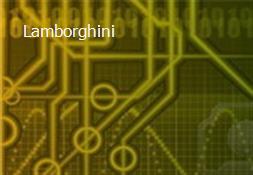 Lamborghini Powerpoint Presentation