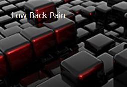 Low Back Pain Powerpoint Presentation