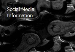 Social Media Information Powerpoint Presentation