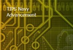 TIPS Navy Advancement Powerpoint Presentation
