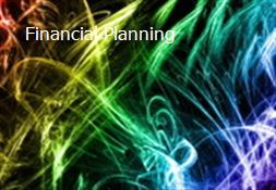Financial Planning Powerpoint Presentation