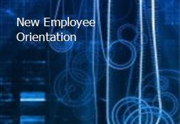 New Employee Orientation Powerpoint Presentation