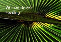 Women Breast Feeding Powerpoint Presentation