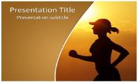 Morning Running Free Ppt Template