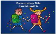 School Student Free Ppt Template