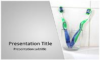 Dental Brush Free Ppt Template