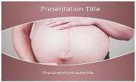 Pregnant Lady Free Ppt Template