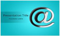 Email Symbol Free Ppt Template