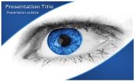 Blue Eye Free Ppt Template