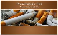 Cigarettes Free Ppt Template