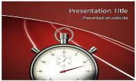 Stopwatch Free Ppt Template