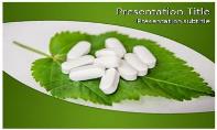 Herbal Pills Free Ppt Template