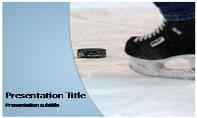 Ice Hockey Free Ppt Template