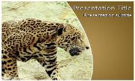 Jaguar Free Ppt Template