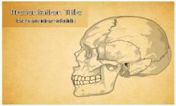 Skull Free Ppt Template