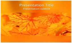 Nature Abstract Free Ppt Template
