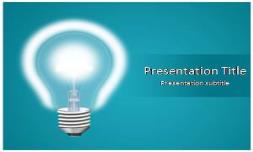 An Idea Free Ppt Template