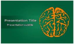 Brain Free Ppt Template