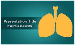 Lungs Free Ppt Template