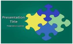 Puzzle Free Ppt Template