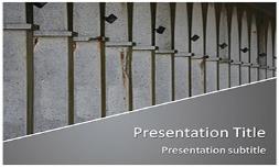 Columns Free Ppt Template