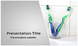 Dental Brush Free Ppt Template