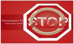 Stop Aids Free Ppt Template
