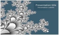 Blue Abstract Free Ppt Template