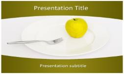 Dieting Free Ppt Template