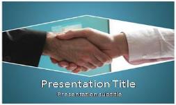 Handshake Free Ppt Template