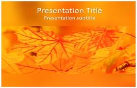 Free Nature Abstract PowerPoint Template