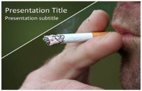 Free Smoking PowerPoint Template