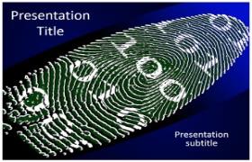 Free Virtual Identity PowerPoint Template