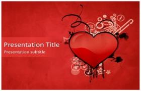 Free Heart PowerPoint Template