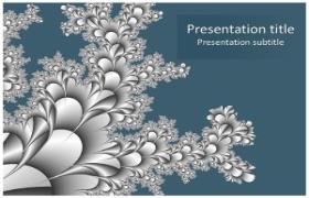 Free Blue Abstract PowerPoint Template