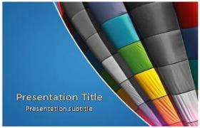 Free Air Baloon PowerPoint Template