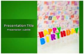 Free Happy Birthday PowerPoint Template