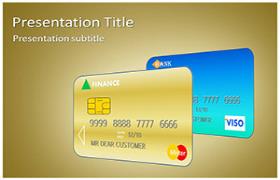 Free Credit Debit Card PowerPoint Template