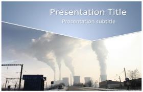 Free Pollution PowerPoint Template