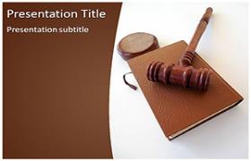 Free Law Rules PowerPoint Template